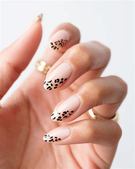 cheetah print nail polish.